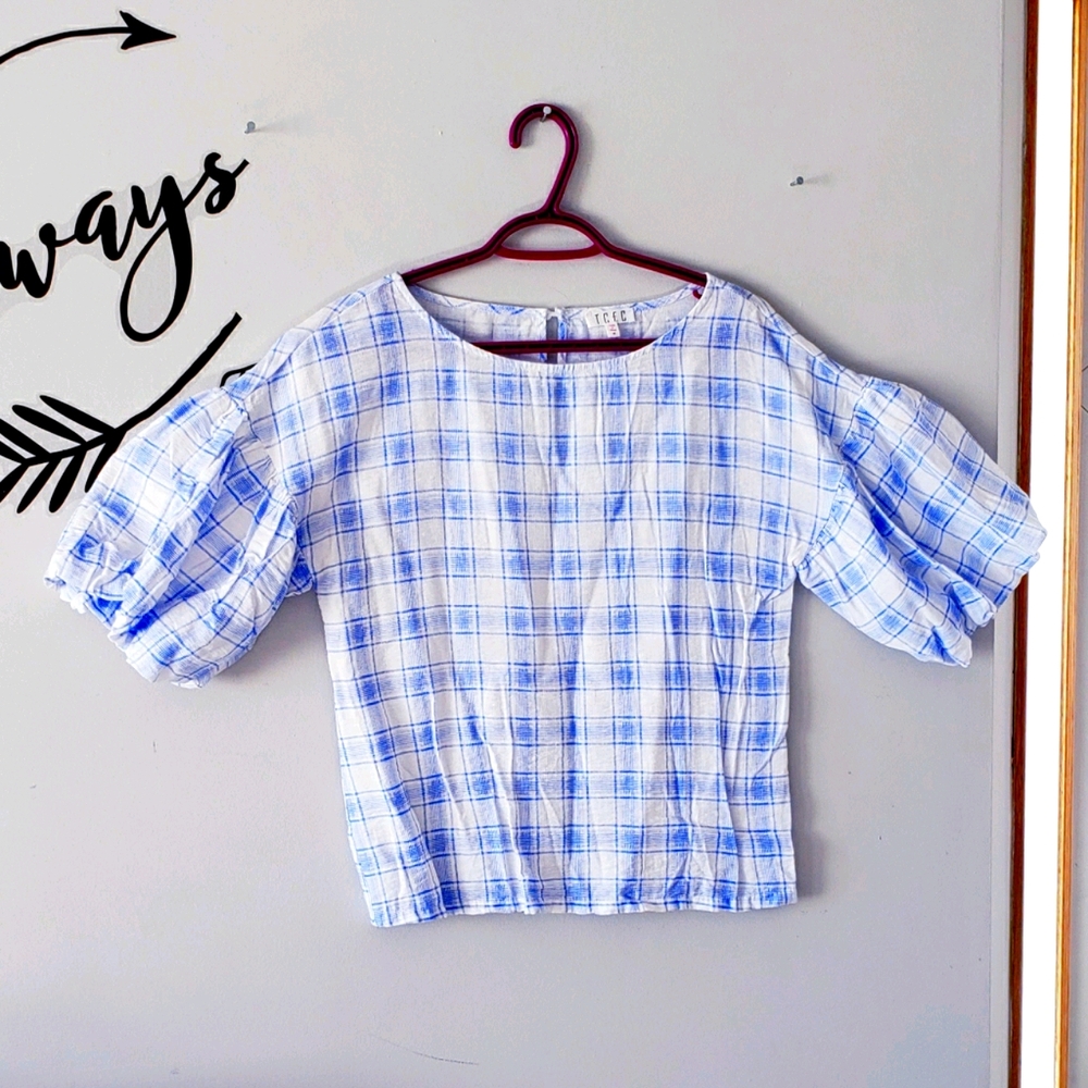Puffed Sleeve Blouse
